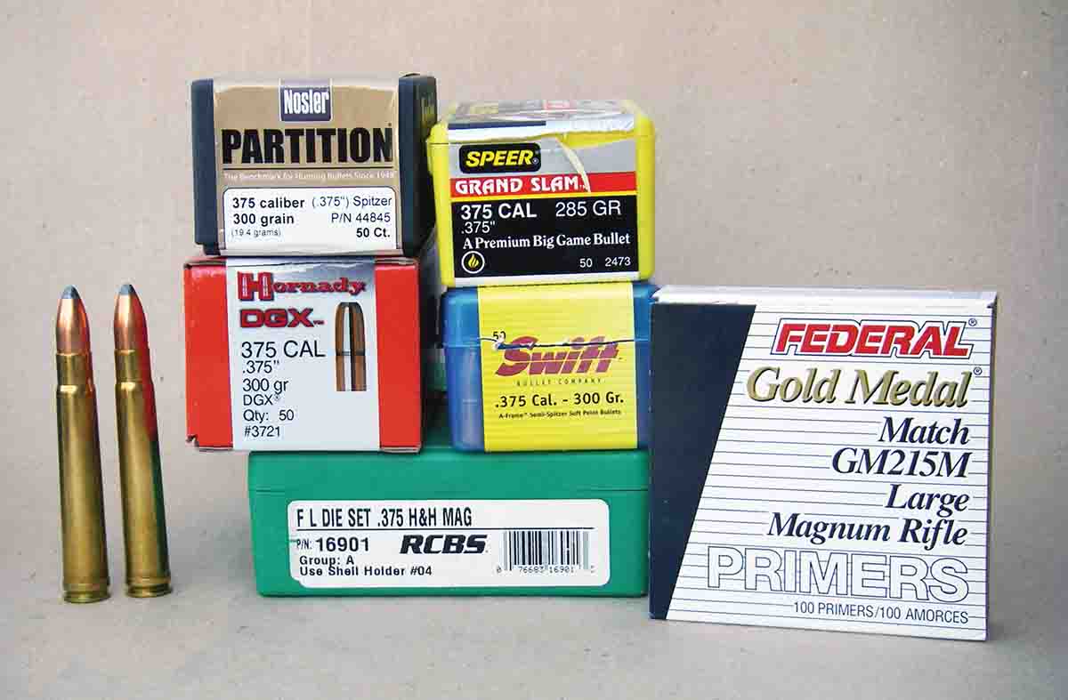 RCBS dies and Federal 215 Gold Medal Match primers were used to develop handload data.